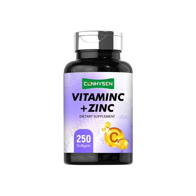 Premium Custom Verbeter huidelasticiteit Zink Vitamine C Softgels Leverancier