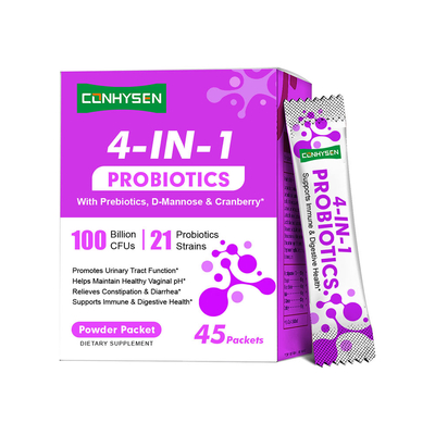 Verbeter Immuunsysteem Spijsvertering Volwassenen 4-In-1 Probiotica Poeder Fabriek Groothandel