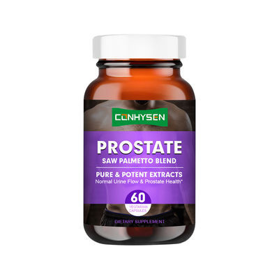 Boost Prostate Health Saw Pelmetto Blend Prostate Capsules Supplier Custom