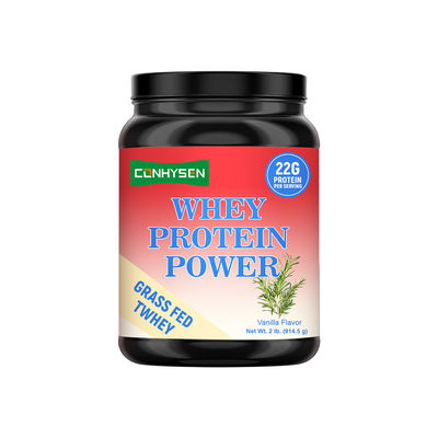 Whey Protein Power Grass Fed Tri Blend Protein Ondersteunt spiergroei Groothandel Custom