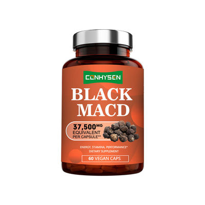 Manufacturer Custom Black Maca Energy Stamina Performance Libido Support