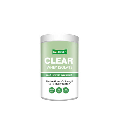 Fabrikant Custom Clear Whey Isolate Spiergroei Sterkte Ondersteuning