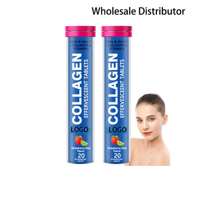OEM Collageen Bruistabletten Vitamine C Supplement Whitening Glow Beauty