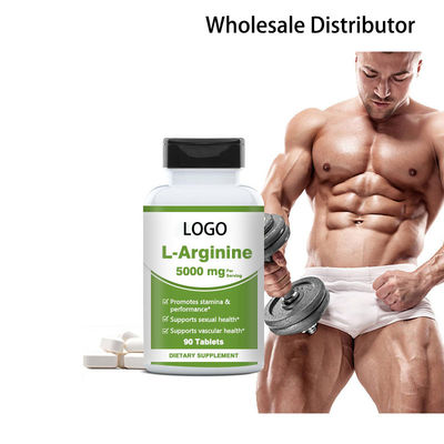 Private Label L-Arginine Tabletten Booster Uithoudingsvermogen Prestaties Gezondheid Ondersteuning